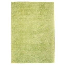 vidaXL Shaggy-Teppich 80 x 150 cm Grün