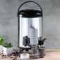 HI Thermo-Getränkespender 9 L 23 cm Silbern HI Thermo-Getränkespender 9 L 23 cm Silbern