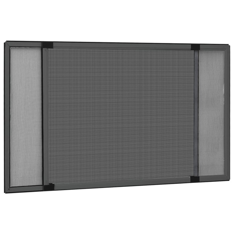 vidaXL Teleskop-Fliegengitter für Fenster Anthrazit (100-193)x75 cm vidaXL Teleskop-Fliegengitter für Fenster Anthrazit (100-193)x75 cm