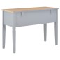 vidaXL Schreibtisch Grau 109,5 x 45 x 77,5 cm Holz vidaXL Schreibtisch Grau 109,5 x 45 x 77,5 cm Holz