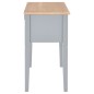 vidaXL Schreibtisch Grau 109,5 x 45 x 77,5 cm Holz vidaXL Schreibtisch Grau 109,5 x 45 x 77,5 cm Holz