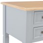 vidaXL Schreibtisch Grau 109,5 x 45 x 77,5 cm Holz vidaXL Schreibtisch Grau 109,5 x 45 x 77,5 cm Holz