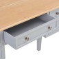 vidaXL Schreibtisch Grau 109,5 x 45 x 77,5 cm Holz vidaXL Schreibtisch Grau 109,5 x 45 x 77,5 cm Holz