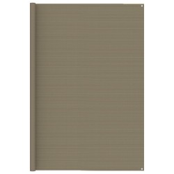 vidaXL Zeltteppich 250x400 cm Taupe