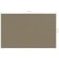 vidaXL Zeltteppich 250x400 cm Taupe vidaXL Zeltteppich 250x400 cm Taupe
