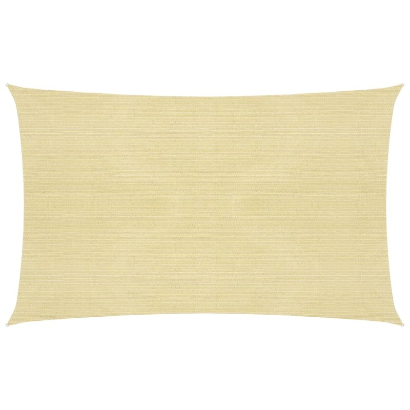 vidaXL Sonnensegel 160 g/m² Beige 2,5x4,5 m HDPE vidaXL Sonnensegel 160 g/m² Beige 2,5x4,5 m HDPE
