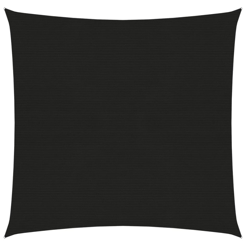 vidaXL Sonnensegel 160 g/m² Schwarz 5x5 m HDPE vidaXL Sonnensegel 160 g/m² Schwarz 5x5 m HDPE