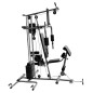 Multifunktions-Trainingsstation Kraftturm für zu Hause 65 kg Multifunktions-Trainingsstation Kraftturm für zu Hause 65 kg