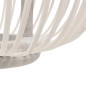 vidaXL Pendelleuchte Weiß Weide 40W 30×22 cm Globus E27 vidaXL Pendelleuchte Weiß Weide 40W 30×22 cm Globus E27