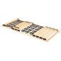 vidaXL Lattenrost mit 38 Latten Verstellbares Kopfteil 90x200 cm vidaXL Lattenrost mit 38 Latten Verstellbares Kopfteil 90x200 cm