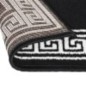 vidaXL Teppichläufer BCF Schwarz mit Motiv 60x500 cm vidaXL Teppichläufer BCF Schwarz mit Motiv 60x500 cm