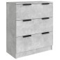 vidaXL 3-tlg. Sideboard-Set Betongrau Holzwerkstoff vidaXL 3-tlg. Sideboard-Set Betongrau Holzwerkstoff