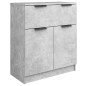 vidaXL 3-tlg. Sideboard-Set Betongrau Holzwerkstoff vidaXL 3-tlg. Sideboard-Set Betongrau Holzwerkstoff