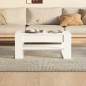 vidaXL Couchtisch Hochglanz-Weiß 102x55x45 cm Holzwerkstoff vidaXL Couchtisch Hochglanz-Weiß 102x55x45 cm Holzwerkstoff