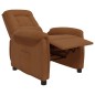 vidaXL Relaxsessel Braun Mikrofasergewebe vidaXL Relaxsessel Braun Mikrofasergewebe