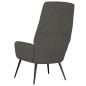 vidaXL Relaxsessel Dunkelgrau Wildleder-Optik vidaXL Relaxsessel Dunkelgrau Wildleder-Optik