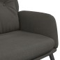 vidaXL Relaxsessel Dunkelgrau Wildleder-Optik vidaXL Relaxsessel Dunkelgrau Wildleder-Optik