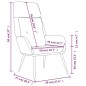 vidaXL Relaxsessel Dunkelgrau Wildleder-Optik vidaXL Relaxsessel Dunkelgrau Wildleder-Optik