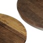 vidaXL Couchtisch-Set 2-tlg. Altholz und Stahl vidaXL Couchtisch-Set 2-tlg. Altholz und Stahl
