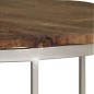vidaXL Couchtisch-Set 2-tlg. Altholz und Stahl vidaXL Couchtisch-Set 2-tlg. Altholz und Stahl