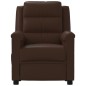 vidaXL Relaxsessel Braun Kunstleder vidaXL Relaxsessel Braun Kunstleder
