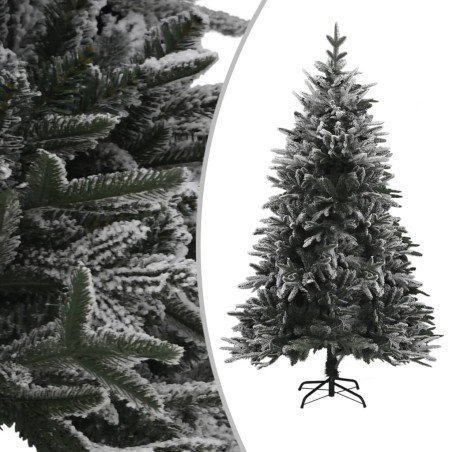 vidaXL Künstlicher Weihnachtsbaum mit Beleuchtung & Schnee 240 cm