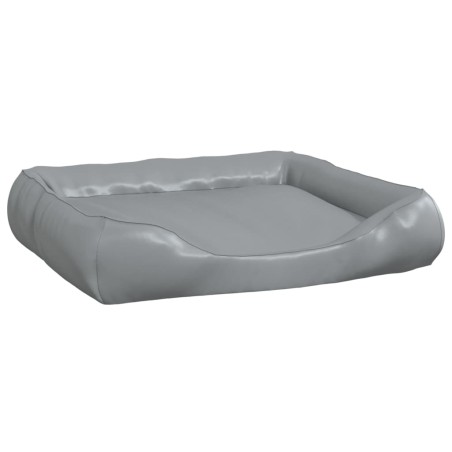 vidaXL Hundebett Hellgrau 120x100x27 cm Kunstleder