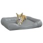 vidaXL Hundebett Hellgrau 120x100x27 cm Kunstleder vidaXL Hundebett Hellgrau 120x100x27 cm Kunstleder