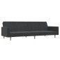 vidaXL Schlafsofa 2-Sitzer Dunkelgrau Stoff vidaXL Schlafsofa 2-Sitzer Dunkelgrau Stoff