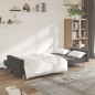 vidaXL Schlafsofa 2-Sitzer Dunkelgrau Stoff vidaXL Schlafsofa 2-Sitzer Dunkelgrau Stoff
