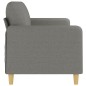 vidaXL 3-Sitzer-Sofa Dunkelgrau 210 cm Stoff vidaXL 3-Sitzer-Sofa Dunkelgrau 210 cm Stoff