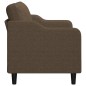 vidaXL 2-Sitzer-Sofa Braun 120 cm Stoff vidaXL 2-Sitzer-Sofa Braun 120 cm Stoff