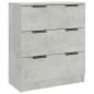 vidaXL Sideboard Betongrau 60x30x70 cm Holzwerkstoff vidaXL Sideboard Betongrau 60x30x70 cm Holzwerkstoff