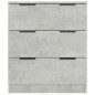 vidaXL Sideboard Betongrau 60x30x70 cm Holzwerkstoff vidaXL Sideboard Betongrau 60x30x70 cm Holzwerkstoff