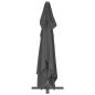 vidaXL Ampelschirm mit Aluminium-Mast 400x300 cm Anthrazit vidaXL Ampelschirm mit Aluminium-Mast 400x300 cm Anthrazit