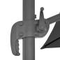 vidaXL Ampelschirm mit Aluminium-Mast 400x300 cm Anthrazit vidaXL Ampelschirm mit Aluminium-Mast 400x300 cm Anthrazit