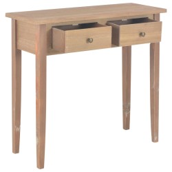 vidaXL Frisiertisch Konsolentisch Braun 79 x 30 x 74 cm Holz