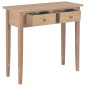 vidaXL Frisiertisch Konsolentisch Braun 79 x 30 x 74 cm Holz vidaXL Frisiertisch Konsolentisch Braun 79 x 30 x 74 cm Holz