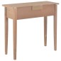 vidaXL Frisiertisch Konsolentisch Braun 79 x 30 x 74 cm Holz vidaXL Frisiertisch Konsolentisch Braun 79 x 30 x 74 cm Holz