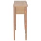 vidaXL Frisiertisch Konsolentisch Braun 79 x 30 x 74 cm Holz vidaXL Frisiertisch Konsolentisch Braun 79 x 30 x 74 cm Holz