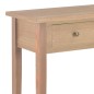 vidaXL Frisiertisch Konsolentisch Braun 79 x 30 x 74 cm Holz vidaXL Frisiertisch Konsolentisch Braun 79 x 30 x 74 cm Holz