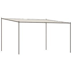 vidaXL Pavillon Weiß 4x4 m 180 g/m² Stoff und Stahl