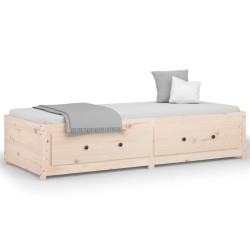 vidaXL Tagesbett 75x190 cm Massivholz Kiefer