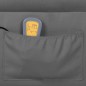 vidaXL Massagesessel Verstellbar Hellgrau Stoff vidaXL Massagesessel Verstellbar Hellgrau Stoff