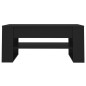 vidaXL Couchtisch Schwarz 102x55x45 cm Holzwerkstoff vidaXL Couchtisch Schwarz 102x55x45 cm Holzwerkstoff