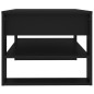 vidaXL Couchtisch Schwarz 102x55x45 cm Holzwerkstoff vidaXL Couchtisch Schwarz 102x55x45 cm Holzwerkstoff