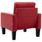 vidaXL Sessel Rot Kunstleder vidaXL Sessel Rot Kunstleder