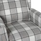 vidaXL Aufstehsessel Grau Stoff vidaXL Aufstehsessel Grau Stoff