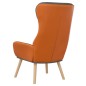 vidaXL Relaxsessel Dunkelgrau Stoff und PVC vidaXL Relaxsessel Dunkelgrau Stoff und PVC