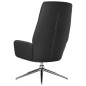 vidaXL Relaxsessel Schwarz Echtleder vidaXL Relaxsessel Schwarz Echtleder
